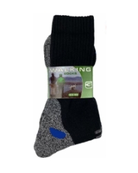 Walking Socks 3-Pack Zwart