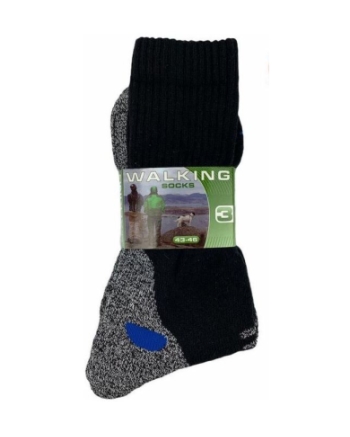 Meijerink Walking Socks 3-Pack Zwart