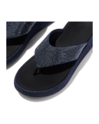 F-Mode Toe Post - Denim And Hotfix Dark Denim