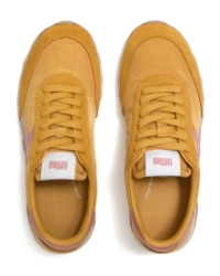 Retro-Q FF Fabric/Suede Sneakers Turmeric/Desert Blush