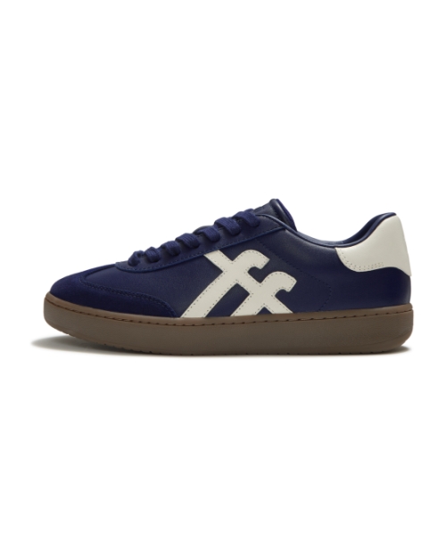The Dash T-Toe Leather Sneakers Midnight Navy/Urban White