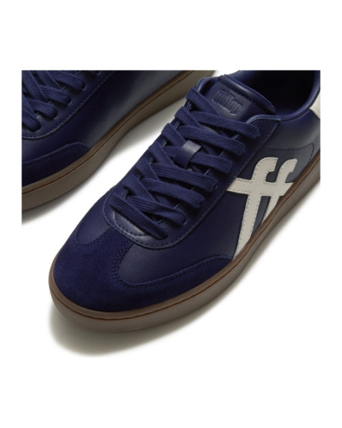 The Dash T-Toe Leather Sneakers Midnight Navy/Urban White