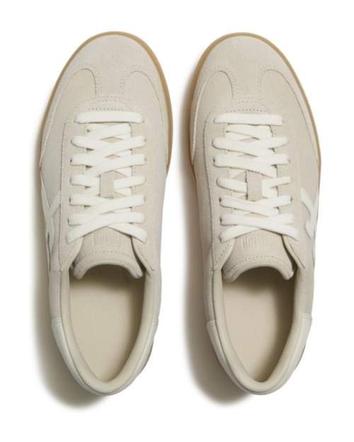 The Dash T-Toe Suede Sneakers Hazy Taupe/Cream