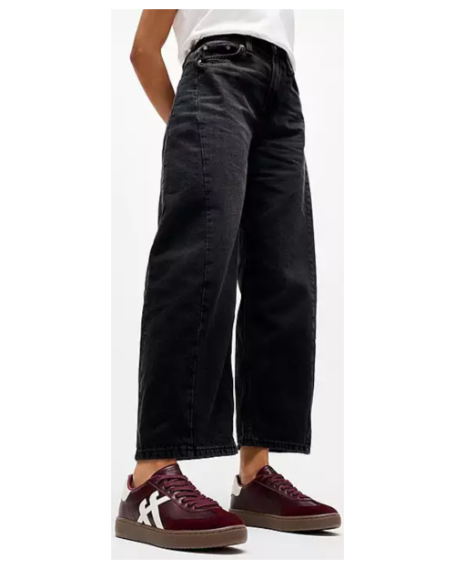 The Dash FF Mens Suede Leather T-Toe Trainers Dark Merlot/Cream