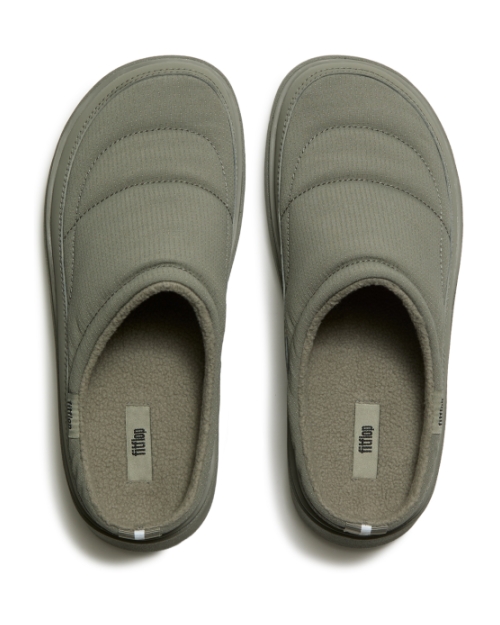 Gen-FF Padded Mules Grey Sage