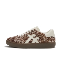 The Dash FF Pony Cow T-Toe Trainers Brown/White