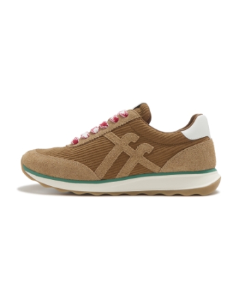 FitFlop Retro-Q FF Cord Trainers Terracotta Tan
