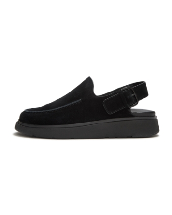 FitFlop Gen-FF Suede Back-Strap Mules All Black