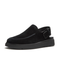 Gen-FF Suede Back-Strap Mules All Black