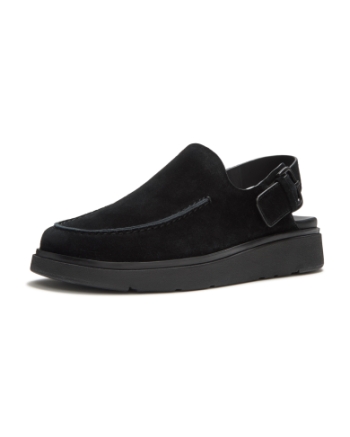 FitFlop Gen-FF Suede Back-Strap Mules All Black