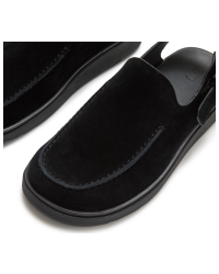 Gen-FF Suede Back-Strap Mules All Black