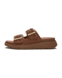Gen-FF Woven Two-Bar Slides Terracotta Tan