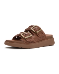 Gen-FF Woven Two-Bar Slides Terracotta Tan