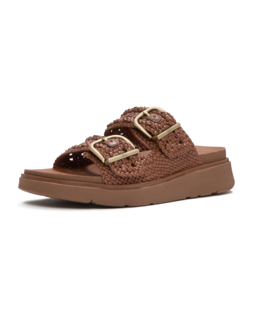 Gen-FF Woven Two-Bar Slides Terracotta Tan