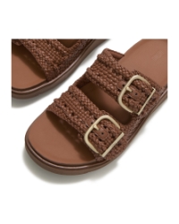 Gen-FF Woven Two-Bar Slides Terracotta Tan