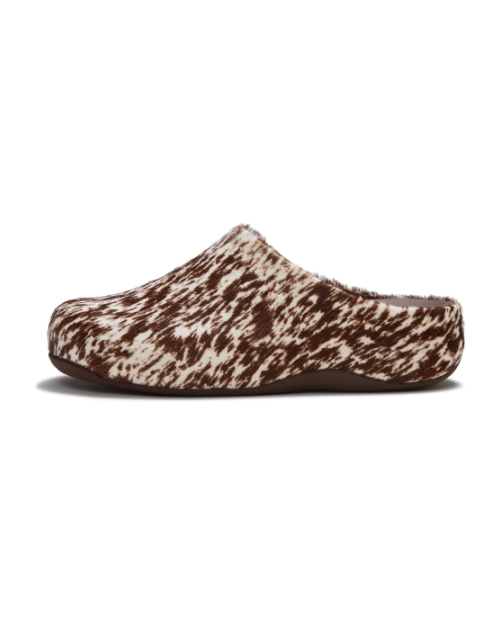 Shuv Pony Mules Brown/White