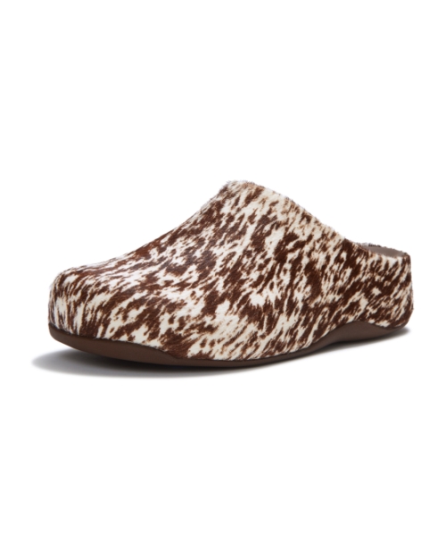 Shuv Pony Mules Brown/White