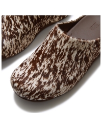 Shuv Pony Mules Brown/White