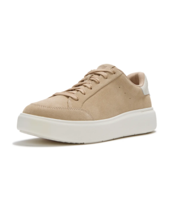 FitFlop RTG Suede Snake Lace Up Trainers Hazelnut