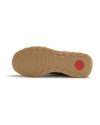 Retro-Q FF Suede Leopard Trainers Tan/Black