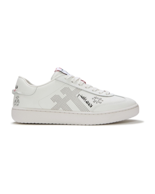 Fitflop X Keith Haring The Dash Trainers Urban White