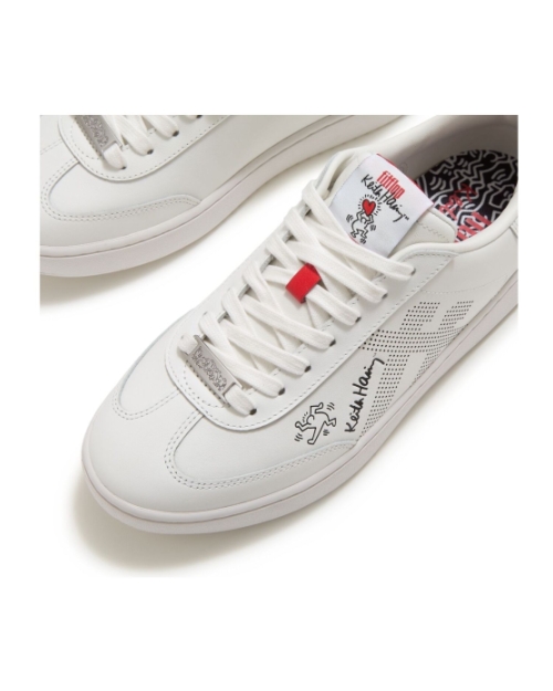 Fitflop X Keith Haring The Dash Trainers Urban White
