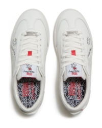 Fitflop X Keith Haring The Dash Trainers Urban White