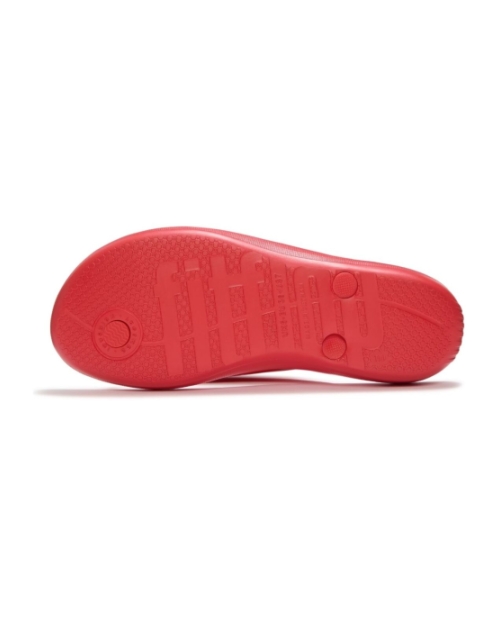 Fitflop X Keith Haring Iqushion Button Flip-Flops Signal Red