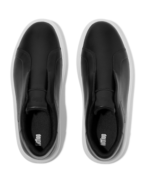 Rtg Leather Laceless Sneakers Black