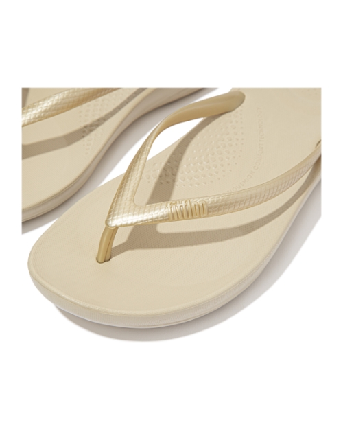 Iqushion Ergonomic Flip-Flops TPU Gold