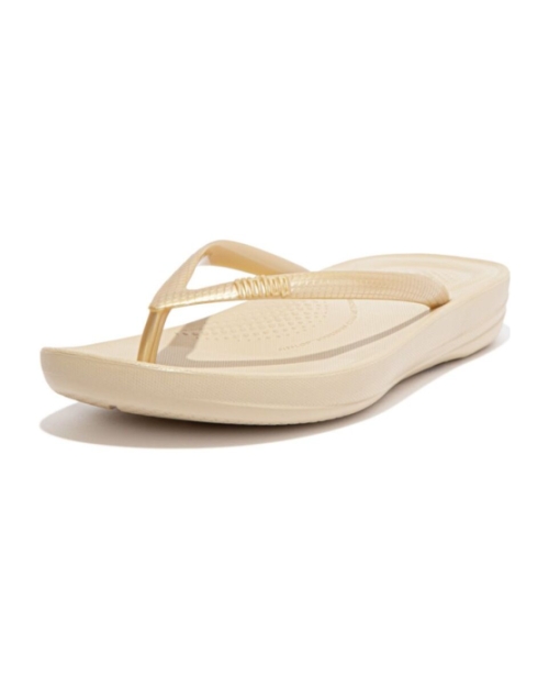 Iqushion Ergonomic Flip-Flops TPU Gold