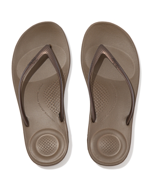 Iqushion Ergonomic Flip-Flops TPU Bronze