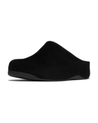 Shuv Suede Clogs All Black