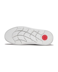 Rtg Metallic-Leather Sneakers Silver