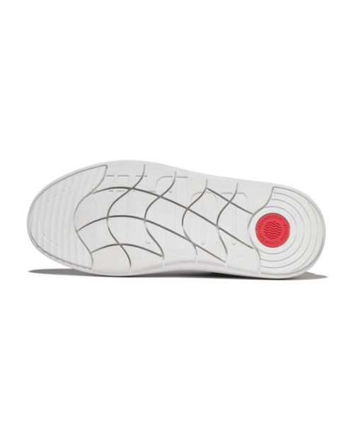 Rtg Metallic-Leather Sneakers Silver