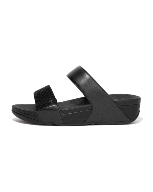 Lulu Slide - Hotfix All Black
