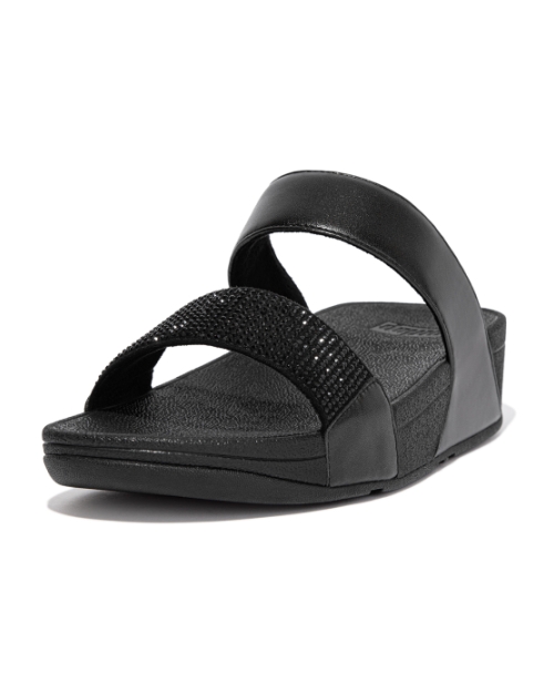 Lulu Slide - Hotfix All Black