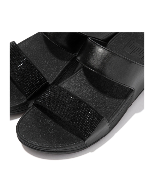 Lulu Slide - Hotfix All Black