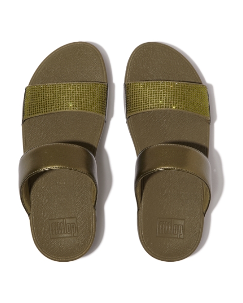 Lulu Slide - Hotfix Camo-Green