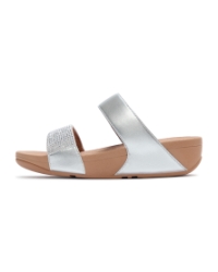 Lulu Slide - Hotfix Steeled Silver