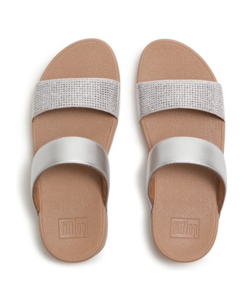 Lulu Slide - Hotfix Steeled Silver