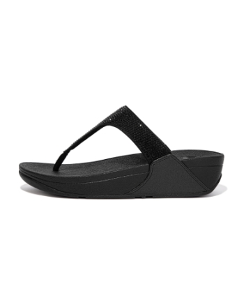 FitFlop Lulu Toepost - Hotfix All Black
