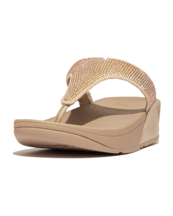 FitFlop Lulu Toepost - Hotfix Latte Beige