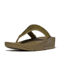 Lulu Toepost - Hotfix Metallic Camo-Green