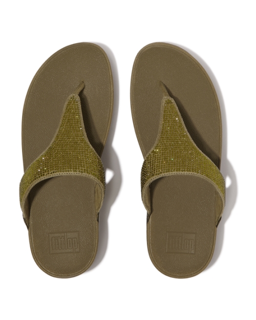 Lulu Toepost - Hotfix Metallic Camo-Green
