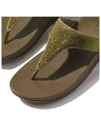 Lulu Toepost - Hotfix Metallic Camo-Green