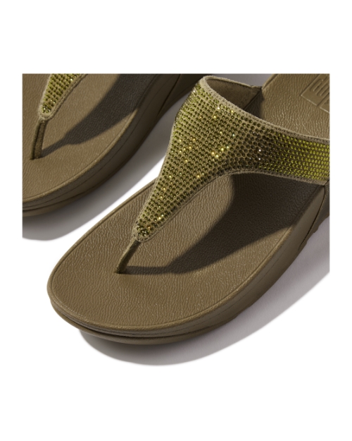 Lulu Toepost - Hotfix Metallic Camo-Green