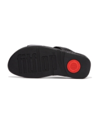 Lulu Slide - Glitter Black Glitter
