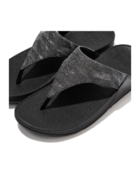 Lulu Toe Post - Geo Glitz All Black