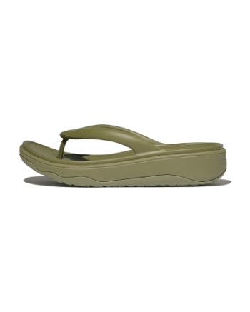FitFlop Relieff Recovery Toe-Post Sandals Camo-Green